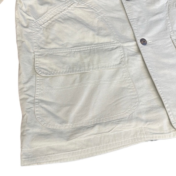 Vintage Black & Decker Embroidered Logo Tan Denim Utility Winter Chore Jacket LG - Picture 12 of 15